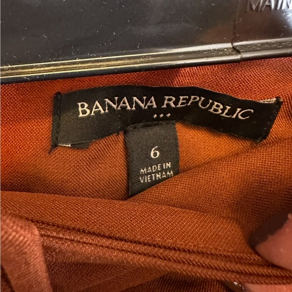 Banana Republic Chestnut Brown Pencil Skirt NWT Size 6 Career Office Classic - Picture 6 of 7